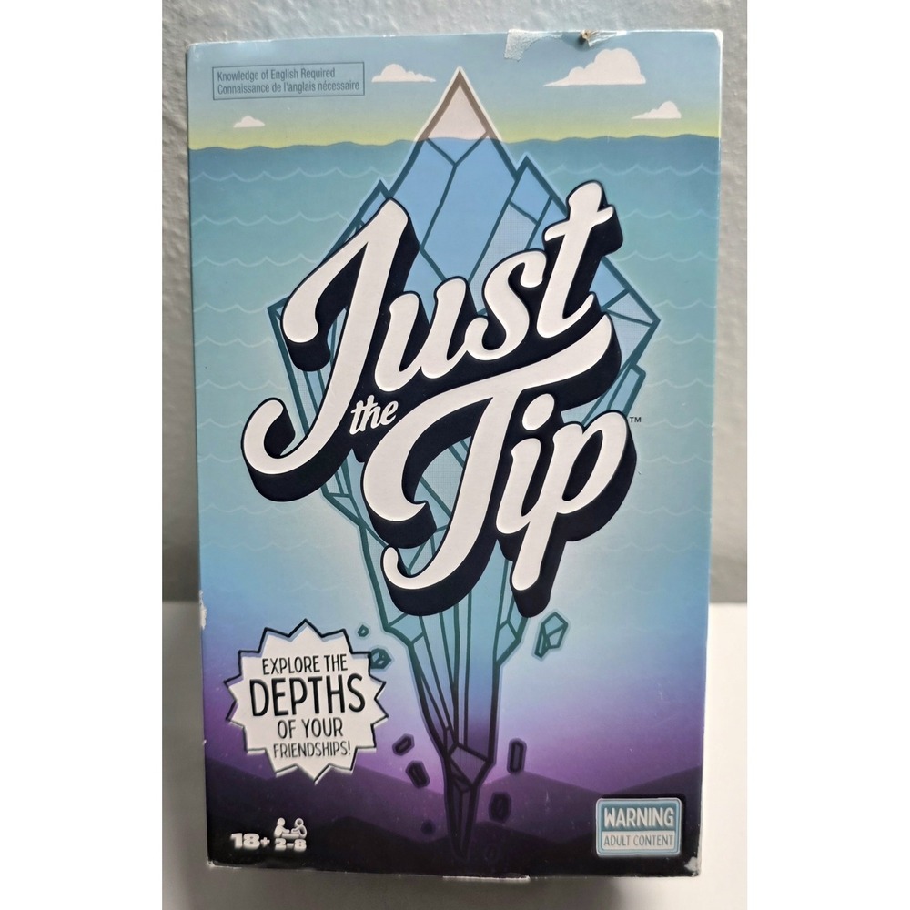 Just The Tip Party Game Explore The Depths Of Your Mind Adult Conversation Game